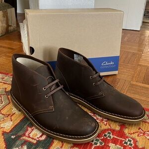Clarks NEW Men’s Shepton Beeswax Leather Shoes Suze 11 1/2